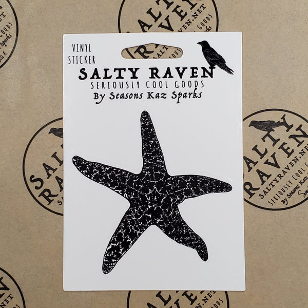 Leaping Seastar HVS Vinyl Peel Away Sticker
