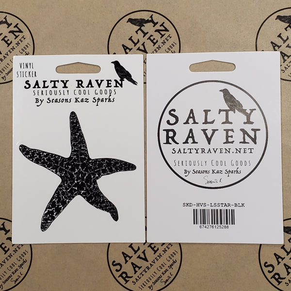 Leaping Seastar HVS Vinyl Peel Away Sticker