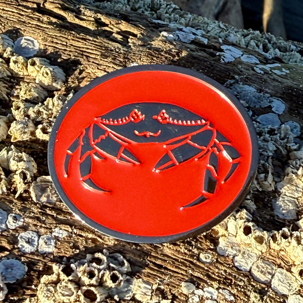 Crabby Lapel Pin