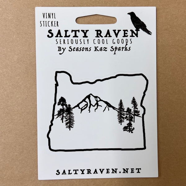 Mt Hood Oregon “Limited Edition” HVS Vinyl Peel Away Sticker