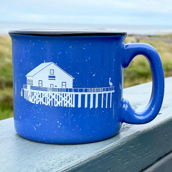 Boathouse Buddy *Limited Edition* Blue 15oz Ceramic Campfire Mug