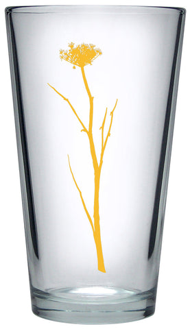 Botanical *Limited Edition* Color Yellow Pint Glasses