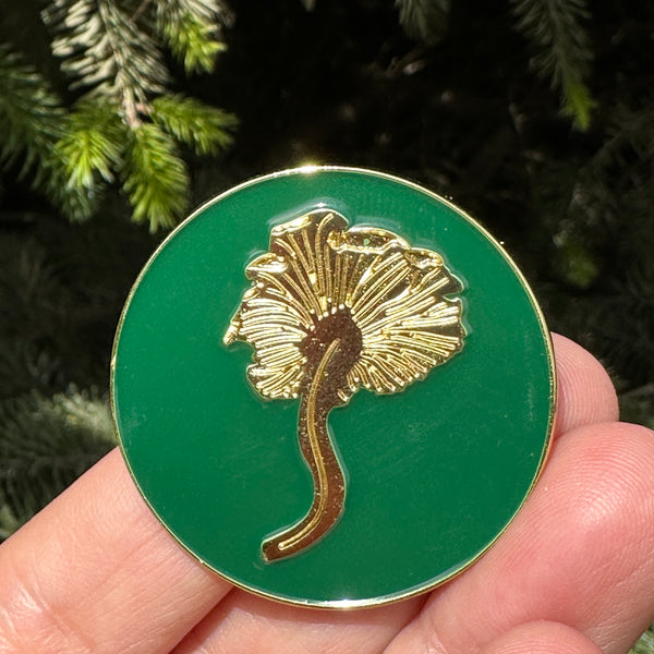 Chanterelle Mushroom Lapel Pin