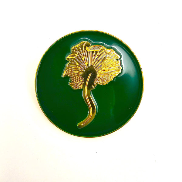 Chanterelle Mushroom Lapel Pin