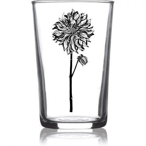 Flower Euro Wine 4 Pack Black Set