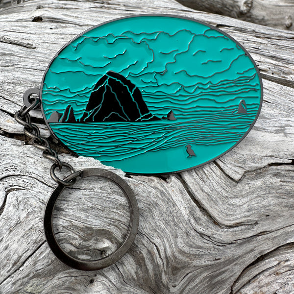 Haystack Humpback Key Chain