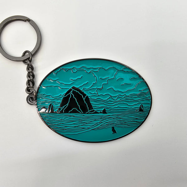 Haystack Humpback Key Chain