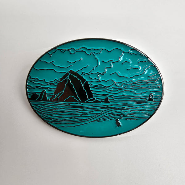 Haystack Humpback Lapel Pin
