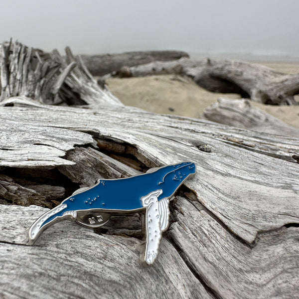 Humpback Whale Lapel Pin
