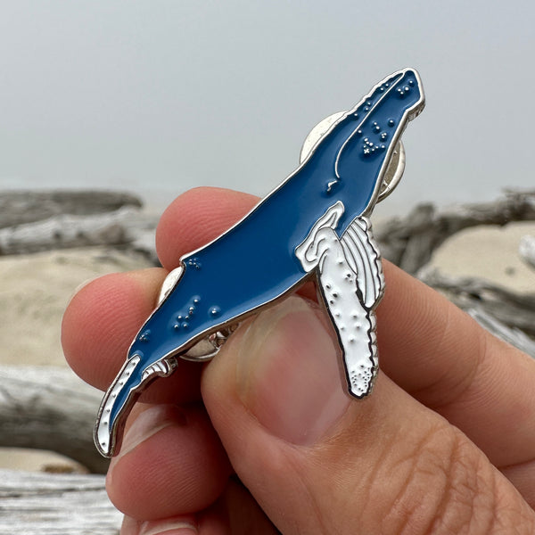 Humpback Whale Lapel Pin