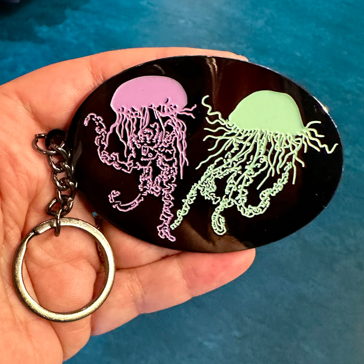 Jellyfish Key Chain – Salty Raven