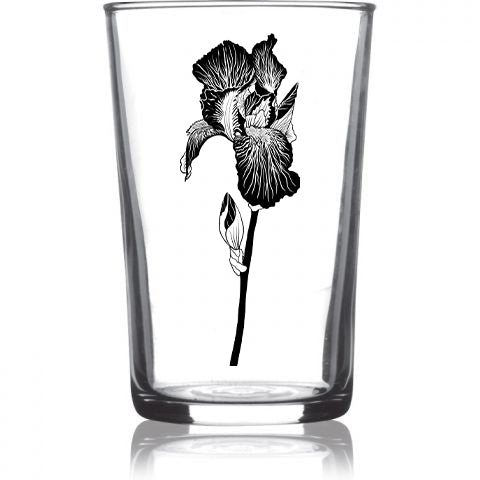 Flower Euro Wine 4 Pack Black Set