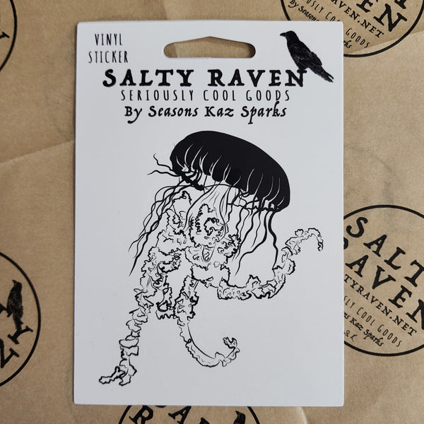 Vogue Jellyfish HVS Vinyl Peel Away Sticker