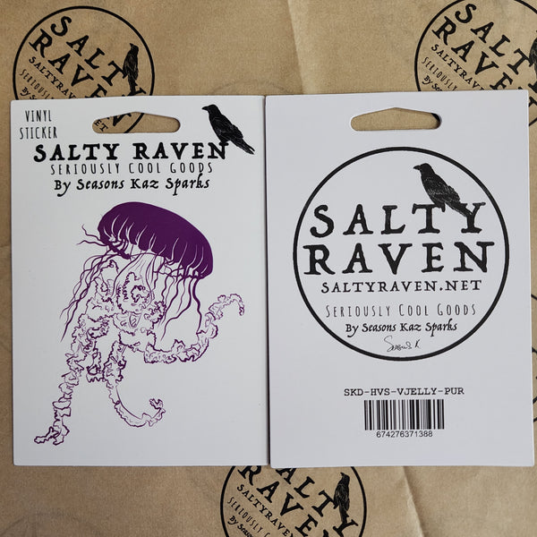 Vogue Jellyfish HVS Vinyl Peel Away Sticker