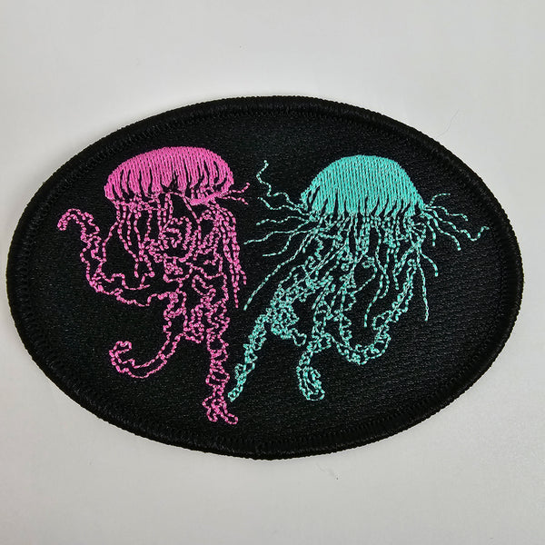 Jellyfish Iron-On-Patch