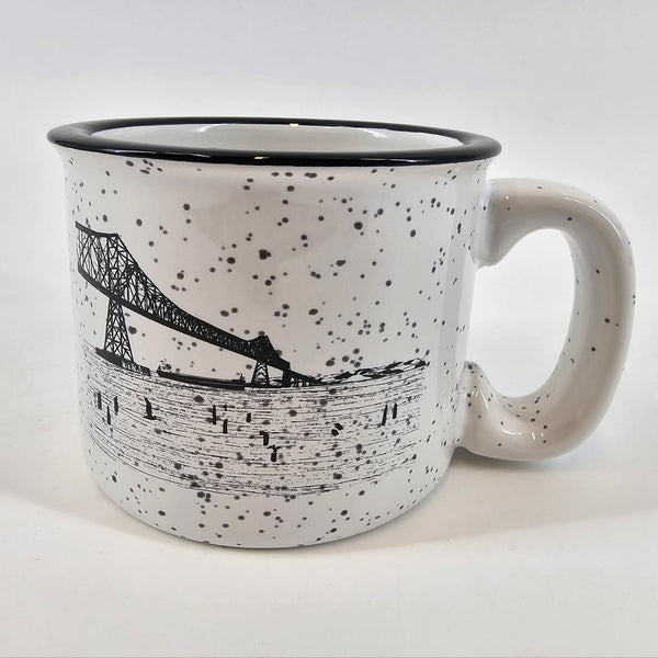 Gateway to the Sea White 15oz Ceramic Campfire Mug