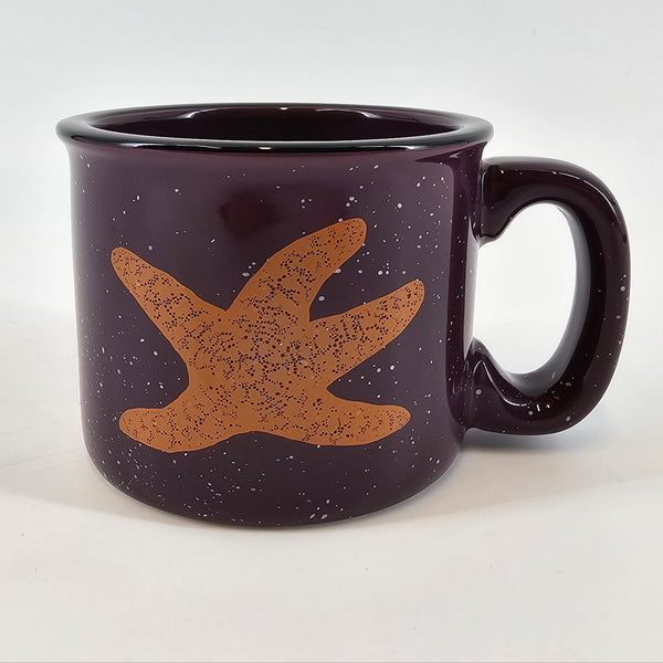 Sea Star Plum 15oz Ceramic Campfire Mug