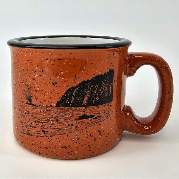 Whale Sighting Terra Cotta 15oz Ceramic Campfire Mug