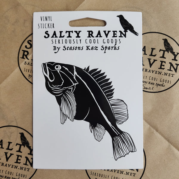 Rockfish HVS Vinyl Peel Away Sticker
