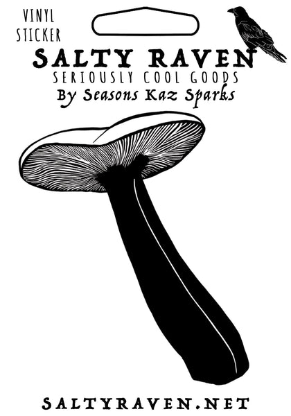 Shroom Mushroom HVS Vinyl Peel Away Sticker