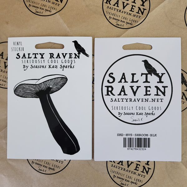 Shroom Mushroom HVS Vinyl Peel Away Sticker