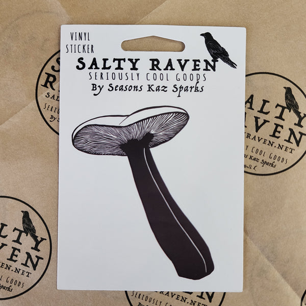 Shroom Mushroom HVS Vinyl Peel Away Sticker