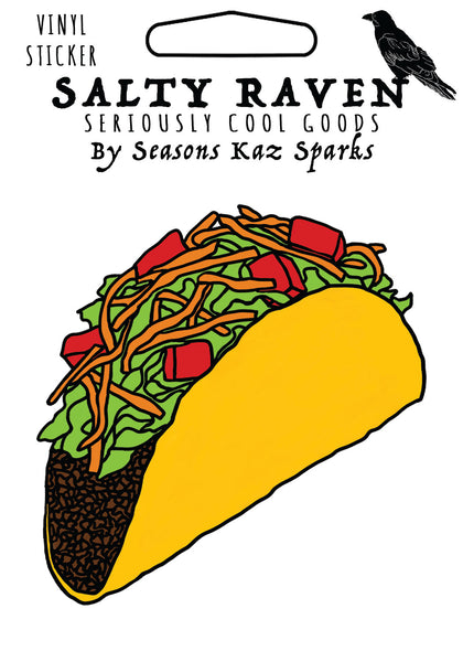 Taco *Limited Edition* HVS Vinyl Peel Away Sticker
