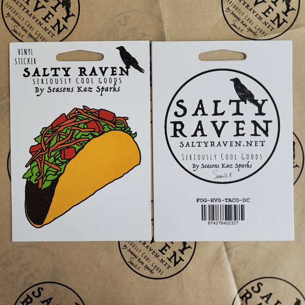 Taco *Limited Edition* HVS Vinyl Peel Away Sticker