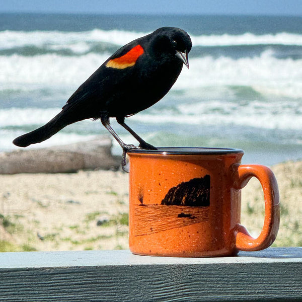 Whale Sighting Terra Cotta 15oz Ceramic Campfire Mug
