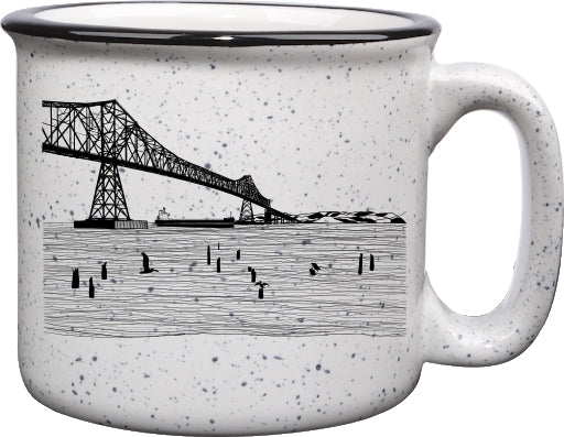 Gateway to the Sea White 15oz Ceramic Campfire Mug