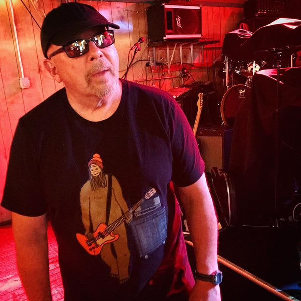 Mr Big on Bass T-Shirt - Unisex Black