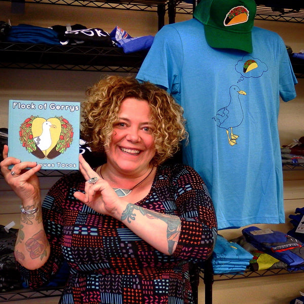 Flock of Gerry's "Gerry Loves Tacos" Book by Seasons Kaz Sparks