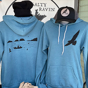 Bay Bounty *Limited Edition* Ultra Soft Pull Over Hoodie - Unisex Heather Deep Teal