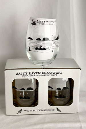Bay Bounty Stemless Wine Glass