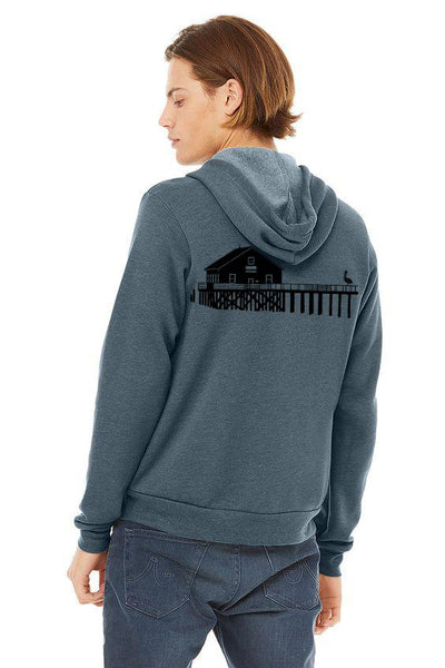 Boathouse Buddy *Limited Edition* Ultra Soft Zip up Hoodie - Unisex Heather Slate