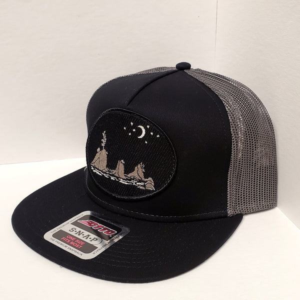 Moon Over Three Graces Caps & Beanies