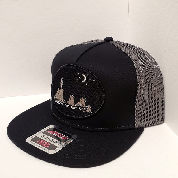 Moon Over Three Graces Caps & Beanies