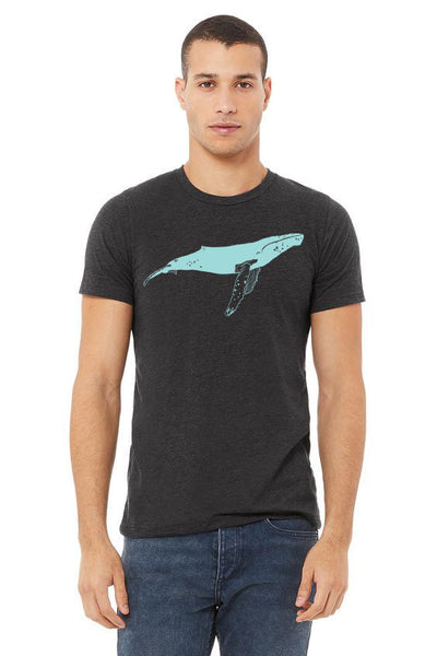 Humpback Whale “Limited Edition” T-Shirt - Unisex Dark Grey Heather