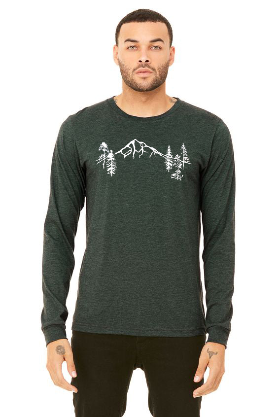 Mountain Forest *Limited Edition* T-Shirt - Long Sleeve Unisex