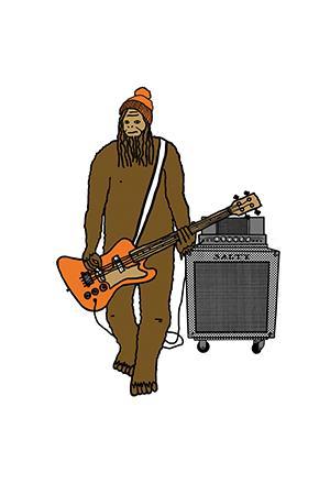 Mr Big on Bass T-Shirt - Unisex Black