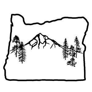 Oregon Map Mt Hood “Limited Edition” T-Shirt - Unisex Heather Olive