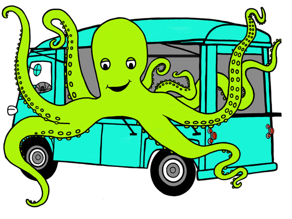 Octo Taco Iron-On-Patch
