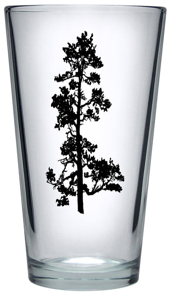 Pine Tree Pint Glass