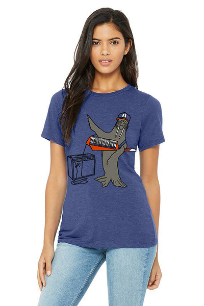 Tuskadero Slim *Limited Edition* T-Shirt -Womens True Royal Tri-Blend