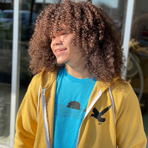 Twin Rocks Ultra Soft Zip up Hoodie - Unisex Heather Mustard