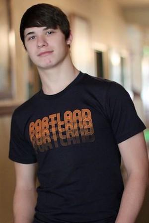 Portland Retro Fade *Limited Edition* T-Shirt - Unisex Navy