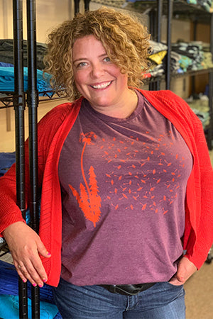 1000 Wishes T-Shirt - Unisex Heather Maroon
