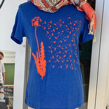 1000 Wishes T-Shirt - Women's True Royal Tri-Blend