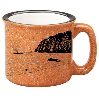 Whale Sighting Terra Cotta 15oz Ceramic Campfire Mug