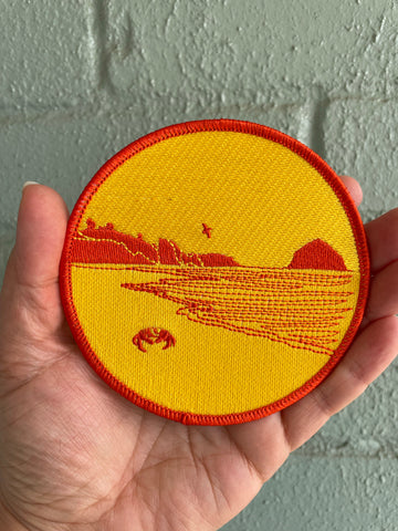 Crabby Beach *Limited Edition* Iron-on 4" Patch